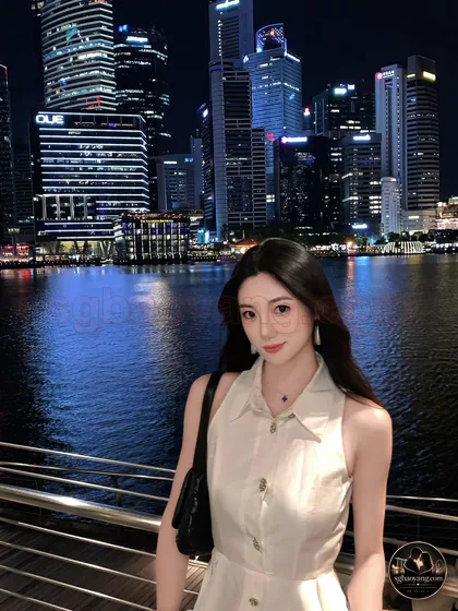 滨海湾夜景约会