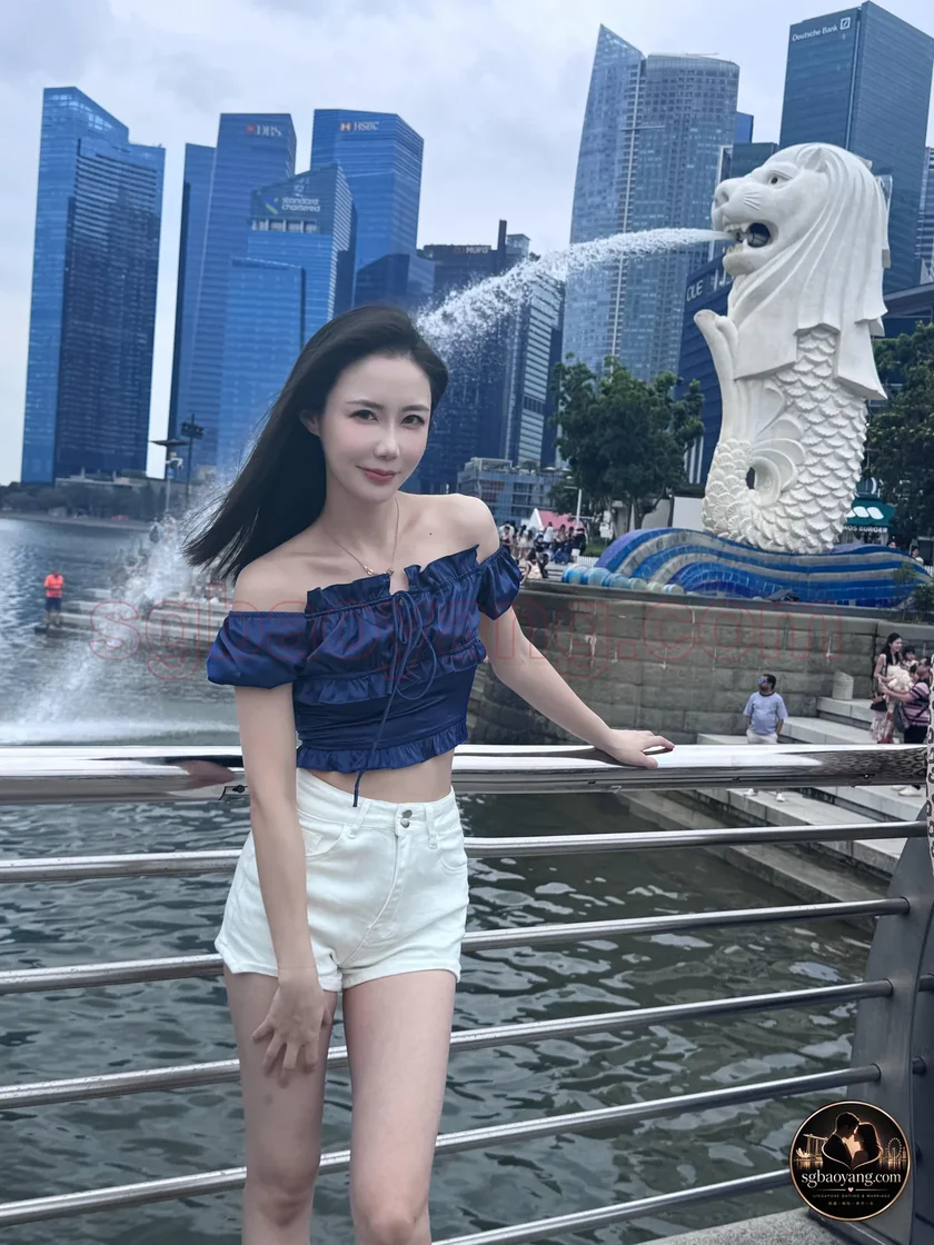 鱼尾狮 · 清晨 · Merlion Park